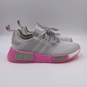 adidas NMD R1 Grey / Pink Womens Shoes